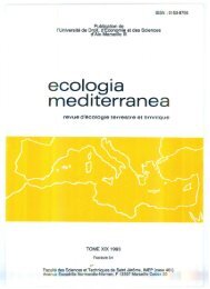 ecologia mediterranea