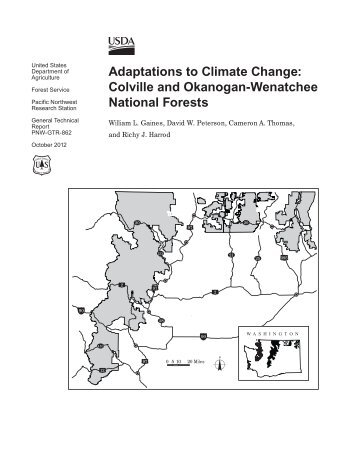 Adaptations to Climate Change: Colville and Okanogan-Wenatchee ...