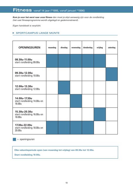 sportaanbod volledig jaarprogramma - Ba