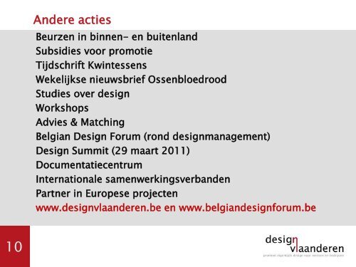 Ga naar de presentatie van Design Vlaanderen