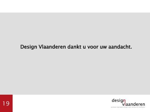 Ga naar de presentatie van Design Vlaanderen