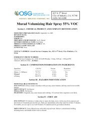 Murad Volumizing Hair Spray 55% VOC