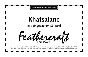 Khatsalano - Feathercraft