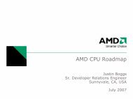 Corporate Overview - AMD Developer Central