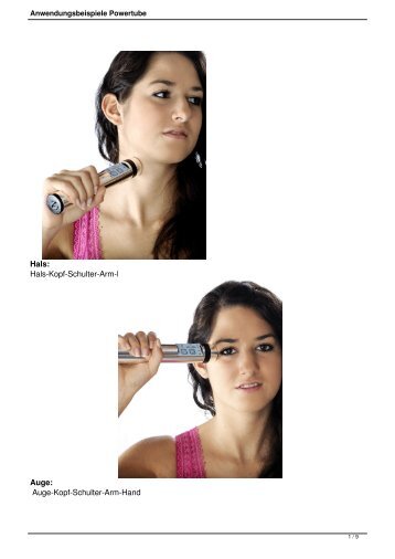 Anwendungsbeispiele Powertube