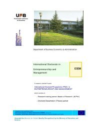 Department Of Business Economics & Administration