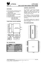 Datasheet for the UM61256 - Arcor.de