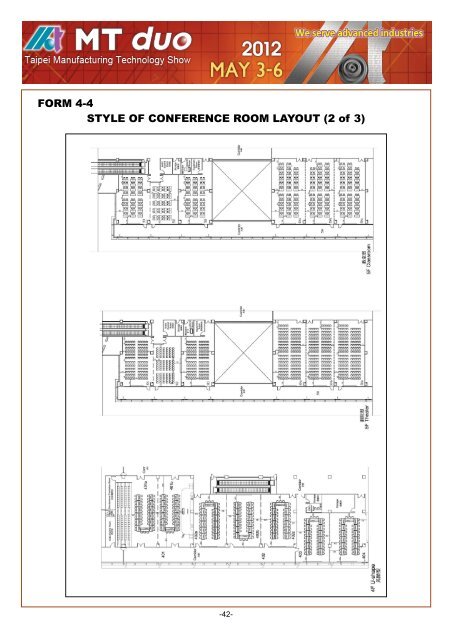 2012 MT duo Exhibitor Manual - System Maintenance