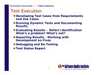 P15 Acceptance - Test Execution