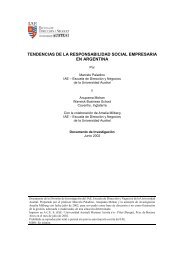 tendencias de la responsabilidad social empresaria en argentina