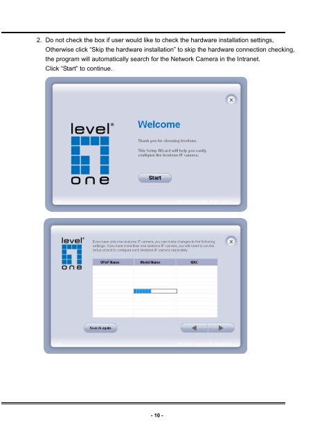 FCS-0031 User Manual V1 0 - LevelOne - Quality networking ...