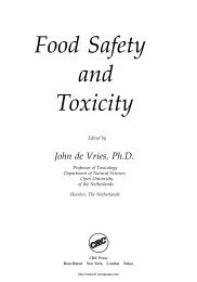 Food Safety and Toxicity