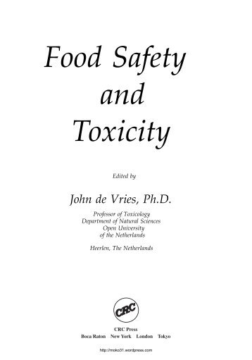 Food Safety and Toxicity