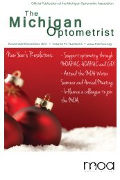 New Year's Resolutions: - Michigan Optometric Association ...