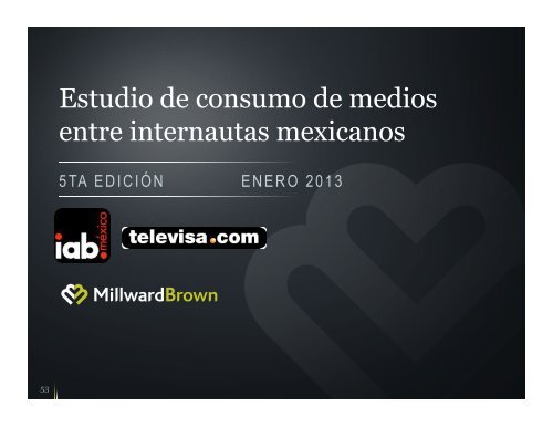 Estudio de consumo de medios entre internautas ... - Prisa Digital