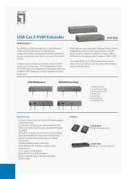 USB Cat.5 KVM Extender