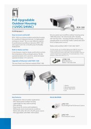 PoE Upgradable Outdoor Housing (12VDC/24VAC)