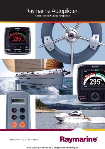 Raymarine Autopiloten - Busse Yachtshop