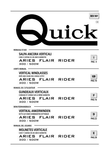 aries flair rider aries flair rider aries flair rider ... - Busse Yachtshop