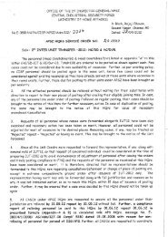 ' OFFICE OF THE DY INSPECTOR GENERAL/APSZ ... - CISF