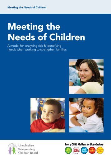 Meeting the needs of children - Booklet LSCB - Lincolnshire Family ...