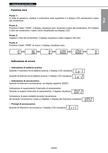 RLROBC0301XW manual.pdf - E-milione E-milione