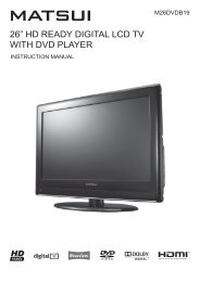 26” HD READY DIGITAL LCD TV WITH DVD PLAYER - Find help