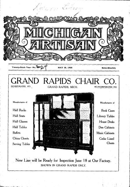 Grand Rapids Chair Co Grplpedia