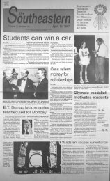 April 10, 1997 - Southeastern Oklahoma State University