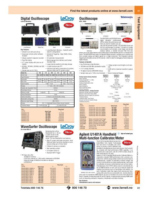 Mai 2009 – Pages 01-44 - Farnell