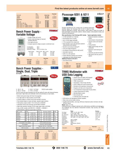 Mai 2009 – Pages 01-44 - Farnell