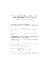 Algebra - School of Mathematics and Statistics