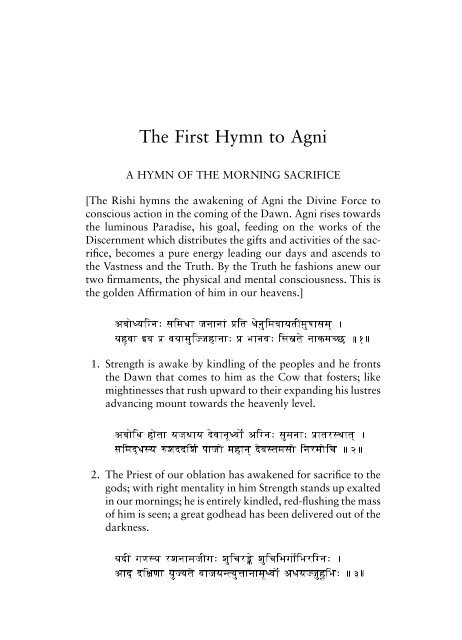 The Secret Of The Veda Aurobindo - HolyBooks.com