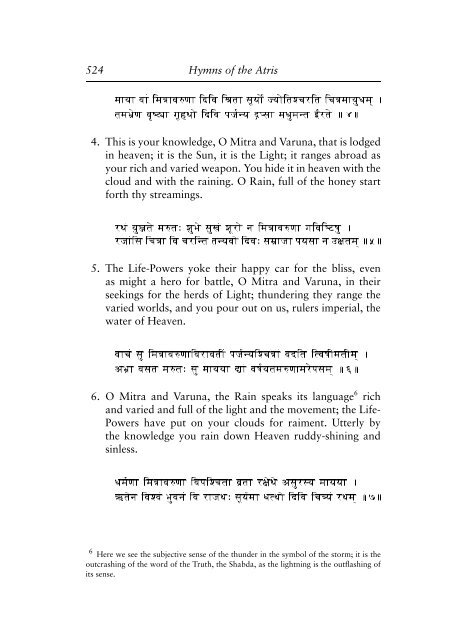 The Secret Of The Veda Aurobindo - HolyBooks.com