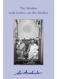 The Mother with Letters on the Mother - Sri Aurobindo Ashram