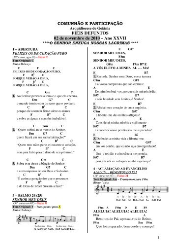 Cantos_nov_2010_FINA.. - Arquidiocese de Goiânia