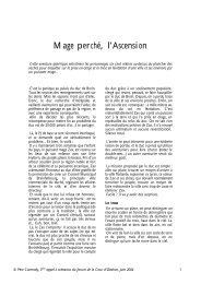 Mage perché, l'Ascension - La Cour d' Obéron