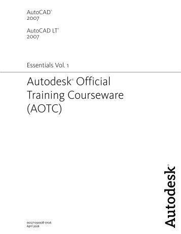 Autodesk® Official Training Courseware (AOTC) - Digital River, Inc.