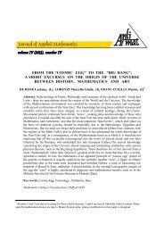 FROM THE “COSMIC EGG” TO THE “BIG BANG”: A ... - Aplimat