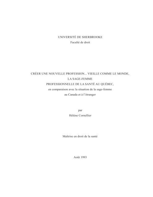 Consulter la version PDF (891 Ko ; 191 p.) - Bibliothèque virtuelle