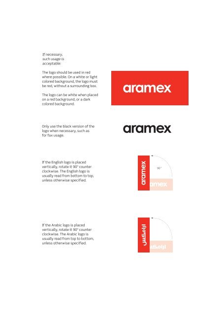 Logo & Slogan - Aramex