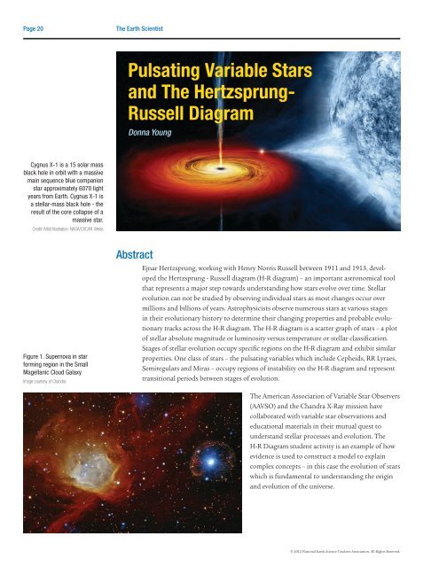 Pulsating Variable Stars and The Hertzsprung- Russell Diagram