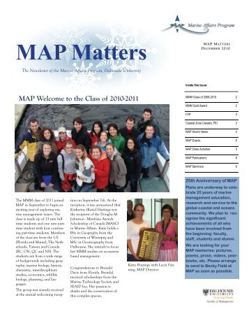 MAP Matters - Dalhousie University