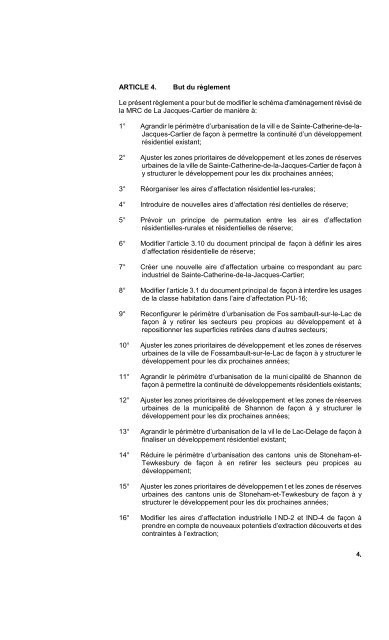 Règlement 08-2009 - MRC de La Jacques-Cartier