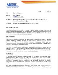 Blanket Master Purchase Agreement for Event Recorder ... - Metra