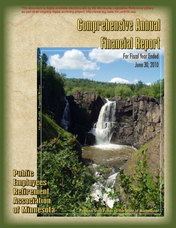 Comprehensive Annual Financial Report - Minnesota State ...