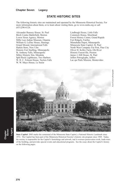 Chapter One Federal Government - Minnesota State Legislature