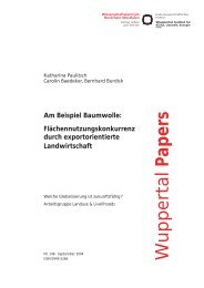 WP148.pdf - Publication Server of the Wuppertal Institute ...