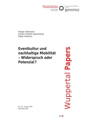 WP147.pdf - Wuppertal Institut