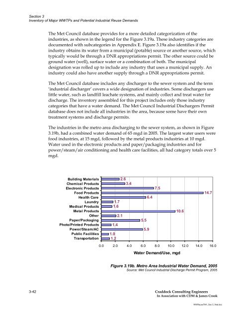 Recycling Treated Municipal Wastewater for Industrial Water Use